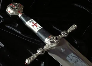 Płatnerze hiszpańscy MONUMENTALNY Miecz TEMPLARIUSZY - Repliki - broń Płatnerze hiszpańscy MONUMENTALNY Miecz TEMPLARIUSZY - Repliki - broń - miniaturka - grafika 1