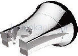 Deante Uchwyt na słuchawkę z przyssawką chrom ANH 006K - Wieszaki łazienkowe - miniaturka - grafika 4