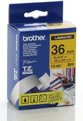 Etykiety do drukarek - Brother Taśma TZ-661 TZe661 do seri PT 36mm - miniaturka - grafika 1