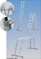 Drabiny - Krause Uniwersalna drabina przegubowa 4x3 MultiMatic - miniaturka - grafika 1