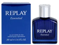 Wody i perfumy męskie - Replay Essential woda toaletowa 50ml - miniaturka - grafika 1