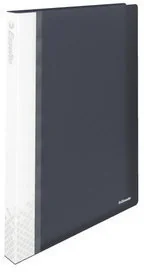 Esselte ALBUM OFERTOWY TWARDA OKLADKA VIVIDA 40KOSZULEK CZARNY 623988 - Ofertówki - miniaturka - grafika 3