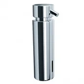 Dozowniki papieru i mydła dla firm - Merida Dozownik mydła stojący pojemność 300 ml mocowany do blatu, polerowany D44 - miniaturka - grafika 1