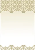 Artykuły biurowe - Arkusz barwny - Koronka - miniaturka - grafika 1
