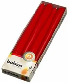 Świece - Bolsius ŚWIECA SZPICA CZERWONA - miniaturka - grafika 1