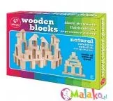 Klocki - Promatek KLOCKI DREWNIANE NATURALNE 3+ - miniaturka - grafika 1