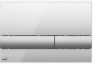 Alcaplast Przycisk chrom połysk/mat M1713 Delfin - Przyciski spłukujące - miniaturka - grafika 2