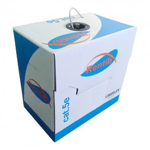 Bitner Kabel skrętka drut Utp 5e 100% miedź 100m - Kable miedziane - miniaturka - grafika 2