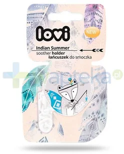 Lovi LOVI ŁAŃCUSZEK DO SMOCZKA INDIAN SUMMER BOY 10/886 5441-uniw - Akcesoria do smoczków - miniaturka - grafika 2