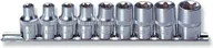 Klucze i nasadki - Jonnesway (R) Zestaw 9 zestaw nasadek torx-E 1/2 S06H49S - miniaturka - grafika 1