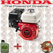 Silniki spalinowe - Honda GX160QX Silnik spalinowy przemysłowy GX 160 QX wałek 20mm + - miniaturka - grafika 1