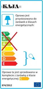 KAJA ALFRED OLSZEWSKI Oprawa K-MA02146W-2 - Oprawy, klosze i abażury - miniaturka - grafika 2
