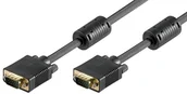 Kable - NoName Kabel D-Sub D-Sub wtyczka wtyczka 10m Czarny 50491 - miniaturka - grafika 1