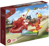 Klocki - Banbao Dynastia Tang Wojownik Rydwan Czerwony wojownik klocki plastikowe - miniaturka - grafika 1