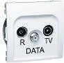 Kontakt Simon Gniazdo RTV / DATA BASIC MODUŁ biały - Gniazdka elektryczne - miniaturka - grafika 2