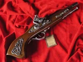 Repliki - broń - WŁOCHY HISTORYCZNY NIEMIECKI PISTOLET SKAŁKA - miniaturka - grafika 1