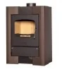 Wkłady kominkowe - HS Flamingo piecyk ESPO I 9 kW brązowo - aksamitny - miniaturka - grafika 1