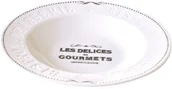 Talerze - Nuova Cer Talerz porcelanowy głęboki 22cm R2S Delices Gourmets 847 DEGO - miniaturka - grafika 1