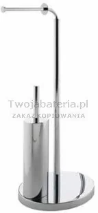 Gedy WINNY STOJAK na papier toaletowy ZE SZCZOTKĄ WC 2832 - Akcesoria do wc - miniaturka - grafika 2