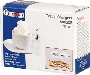 Hendi Naboje do Syfonów do bitej śmietany - 10 szt. 588208 - Inne urządzenia gastronomiczne - miniaturka - grafika 2