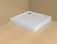 Brodziki prysznicowe - Radaway Delos C 80x80 4C88170-03 - miniaturka - grafika 1