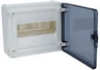 Hager Polo Rozdzielnica natynkowa typu VS Golf 1-rzędowa VS104PD - Rozdzielnie elektryczne - miniaturka - grafika 2