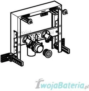 Geberit Kombifix - Element montażowy Do umywalki 457.430.00.1 - Nogi i stelaże pod umywalki - miniaturka - grafika 7