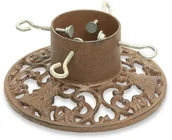 Stojaki choinkowe - 4HOME Żeliwny stojak na choinkę Harmony, 29 x 29 x 12 cm, 3 śruby 596066 - miniaturka - grafika 1