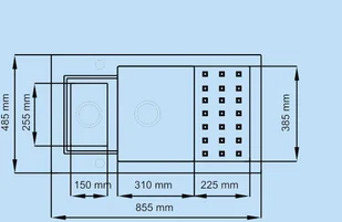 Brenor Jugo Biały - Zlewozmywaki - miniaturka - grafika 2