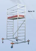 Rusztowania - Krause Rusztowanie jezdne seria 10, 2,0x0,75m 13.4m robocza - miniaturka - grafika 1