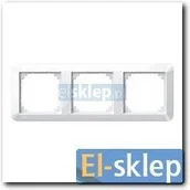 Klawisze i ramki - Merten Ramka Potrójna 389319 - miniaturka - grafika 1