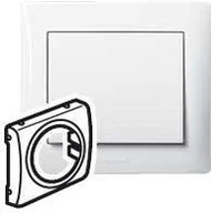 Gniazdka elektryczne - Legrand Sistena Life - Plakietka Arctic z otworem 46,5mm 777019 - miniaturka - grafika 1