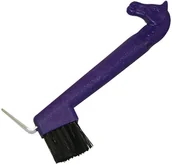 Akcesoria jeździeckie - Szczotko kopystka z głową konia granatowa - miniaturka - grafika 1