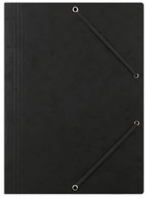 Biella Teczka preszpanowa DONAU z gumką czarna DN279-2 - Teczki i skoroszyty Biella Teczka preszpanowa DONAU z gumką czarna DN279-2 - Teczki i skoroszyty - miniaturka - grafika 1
