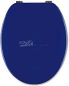 Deski sedesowe - Sanitop-Wingenroth Wingenroth Deska Sedesowa VENEZJA antybakteryjna niebieska 218979 - miniaturka - grafika 1