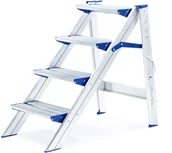Drabiny - AJ Stabilne schodki składane - 4 schodki 30627 - miniaturka - grafika 1