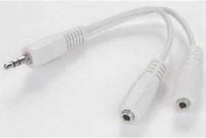 Impakt ADAPTER JACK STEREO(M)->JACK STEREO (F) X2 10CM - Złącza, przejściówki, adaptery - miniaturka - grafika 2