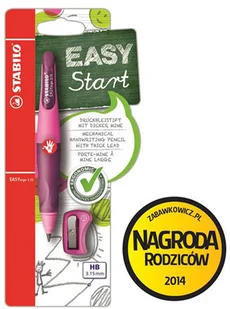 Stabilo Easy Start Easyergo 3.5 Ołówek automatyczny HB dla praworęcznych różowy - Ołówki - miniaturka - grafika 2