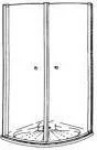 Kabiny prysznicowe - Roca Veranda AM02010012 - miniaturka - grafika 1