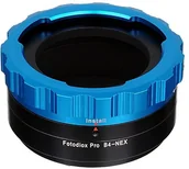 Tulejki, adaptery, redukcje do aparatów - Fotodiox Pro Lens Mount Adapter, B4 (2/3") Lens to Sony NEX E-Mount Mirrorless camera e.g. Sony Alpha a7, a7ii, NEX-7 i NEX-5 B00D9BKRE6 - miniaturka - grafika 1