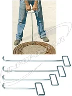 Sprzęt geodezyjny - Hak ręczny do podnoszenia włazów - miniaturka - grafika 1