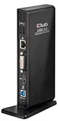 Stacje dokujące i replikatory portów - Club 3D CLUB3D SenseVision USB3.0 Dual Display Docking Station stacja dokuj$107ca 8717249401018 - miniaturka - grafika 1