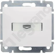 Wyłączniki światła i elektryczne - Legrand Valena łącznik KARTA HOTELOWA 774234 - miniaturka - grafika 1