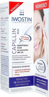 Nepentes Iwostin capillin duo ujędrniający krem na naczynka spf 20 40 ml - Kremy do twarzy - miniaturka - grafika 2