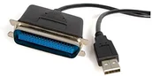 Kable USB - STARTECH.COM StarTech. com USB do równoległego kabla adapter  Centronics/IEEE1284 kabel do drukarki, czarny 1,8 m - miniaturka - grafika 1