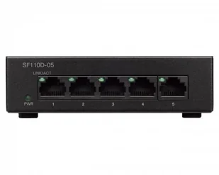 Linksys SF110D-05-EU 5x10/100 Desktop Switch SF110D-05-EU - Switche - miniaturka - grafika 2