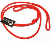Smycze dla psów - Chaba Smycz ringówka - 6mm czerwona - miniaturka - grafika 1