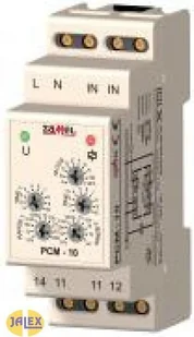 Zamel Przekaźnik czasowy wielofunkcyjny 2-czasowy 230V typ: PCM-10 - Sterowniki i przekaźniki - miniaturka - grafika 2