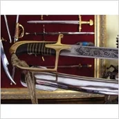 Repliki - broń - Płatnerze hiszpańscy POLSKA SZABLA OFICERSKA WZ 1921 Z POCHWĄ - miniaturka - grafika 1