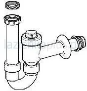 Syfony - Geberit Odcinający umywalkowy zestaw odpływowy 152.860.11.1 152860111 - miniaturka - grafika 1
